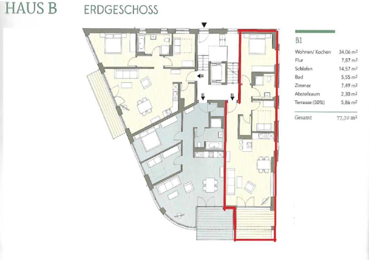 Ferienwohnung Riverfront Kappeln Eksteriør billede